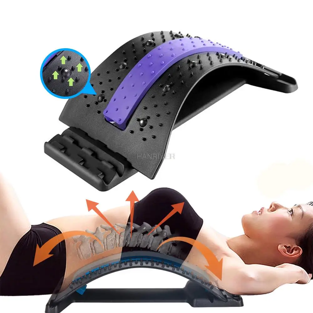 Back Stretching Equipment Massager Fitness Lumbar Support Relaxation Spine Pain Relief Lumbar Massager
Back Stretching Equipment Massager Fitness Lumbar Support Relaxation Spine Pain Relief Lumbar Massager