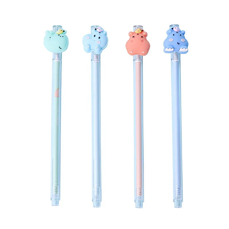 24PCS Cartoon Gel Pens Creative Hippopotamus 0.5mm Student Office Supplies Kawaii School Supplies Stationery
24PCS Cartoon Gel Pens Creative Hippopotamus 0.5mm Student Office Supplies Kawaii School Supplies Stationery