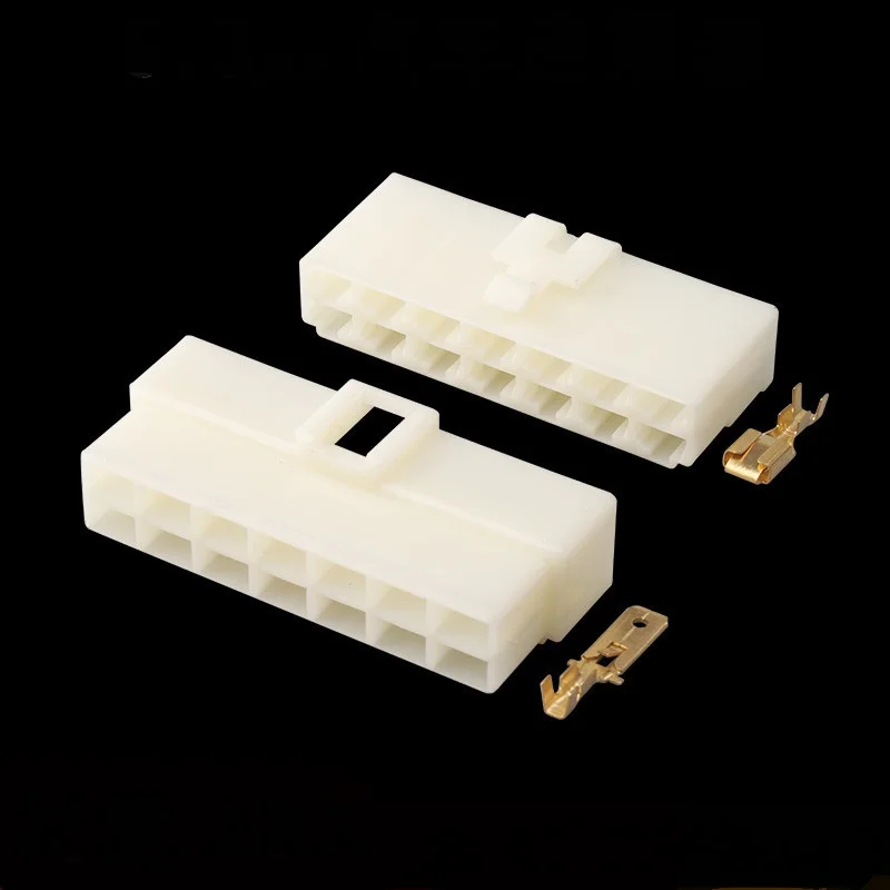 100 sets DJ7141-6.3-11-21 14p DJ7141 storage battery electric connector and Pin wiring harness plug connectors 6.3 car plug
100 sets DJ7141-6.3-11-21 14p DJ7141 storage battery electric connector and Pin wiring harness plug connectors 6.3 car plug