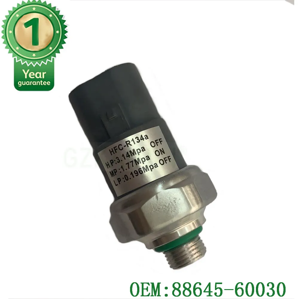 Air Conditioning Pressure Switch A/C Pressure Switch OEM 88645-60030 8864560030 For Acura Honda Lexus Toyota
Air Conditioning Pressure Switch A/C Pressure Switch OEM 88645-60030 8864560030 For Acura Honda Lexus Toyota