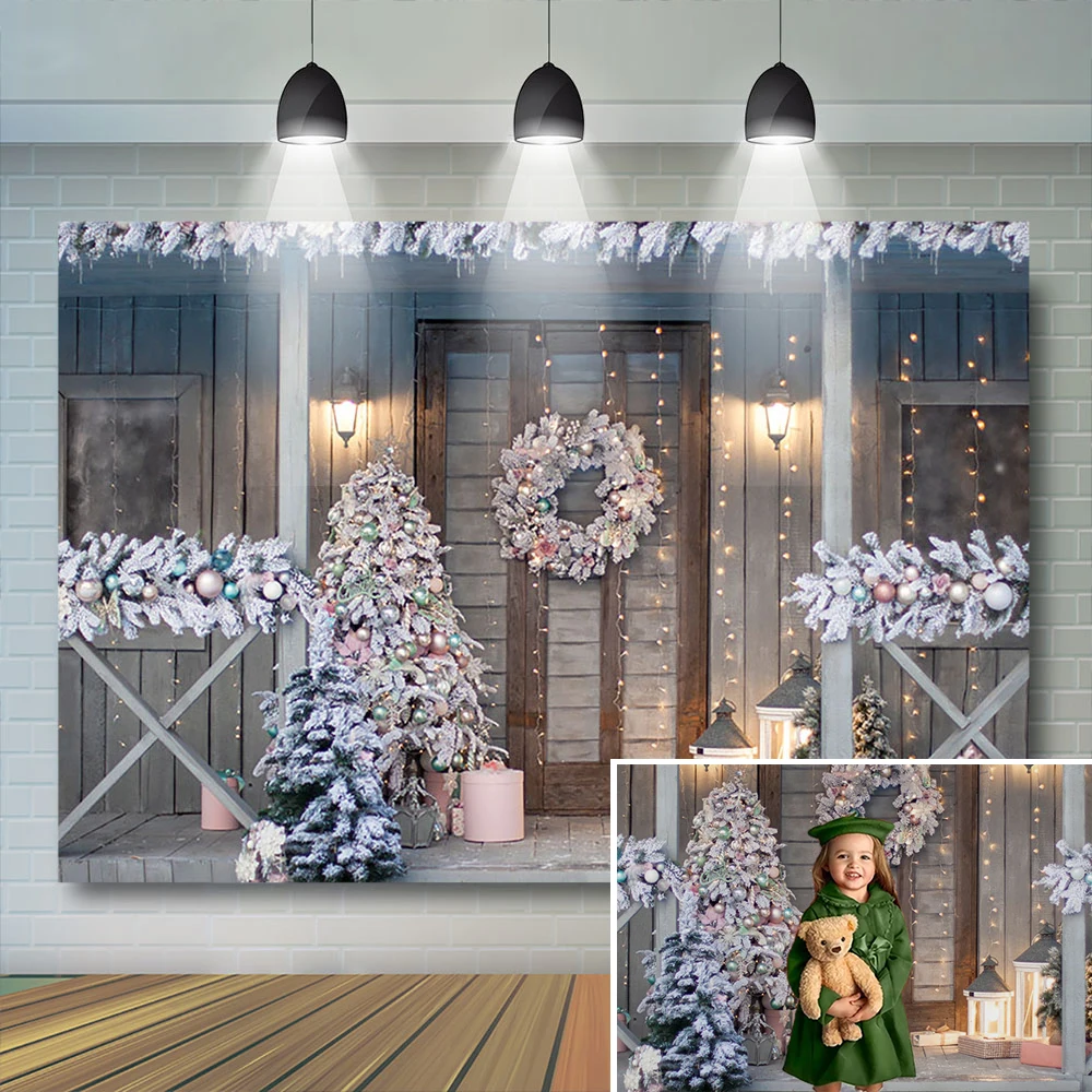 Photography Background Winter Wood House Christmas Tree Flash Gift Vinyl Retro Vintage Door Decoration Backdrops Photo Studio
Photography Background Winter Wood House Christmas Tree Flash Gift Vinyl Retro Vintage Door Decoration Backdrops Photo Studio