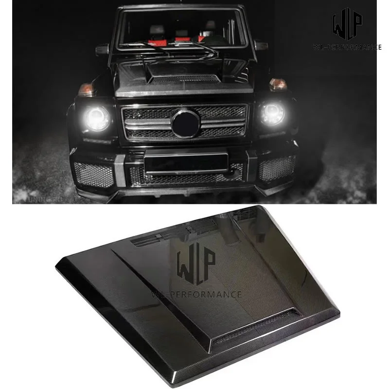 W463 g Class G500 G65 Double-sided Carbon Fiber Engine Hood Vents for Mercedes Benz W463 G55 G65 G63 Mansory Body Kit 08-14
W463 g Class G500 G65 Double-sided Carbon Fiber Engine Hood Vents for Mercedes Benz W463 G55 G65 G63 Mansory Body Kit 08-14