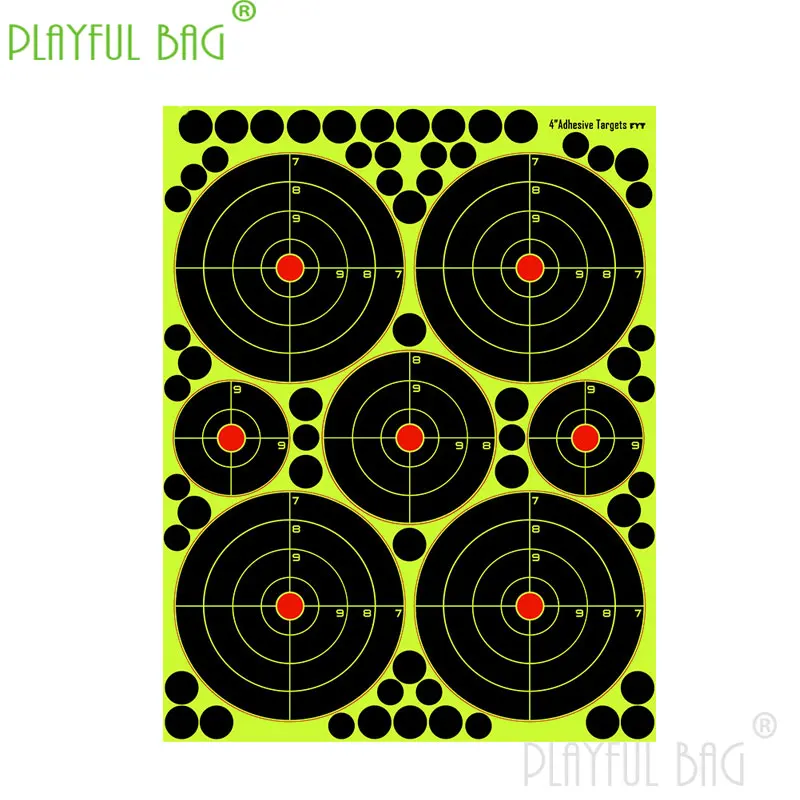Outdoor entertainment target paper 4-inch fluorescent splash target paper fluorescent training target paper qd20
Outdoor entertainment target paper 4-inch fluorescent splash target paper fluorescent training target paper qd20
