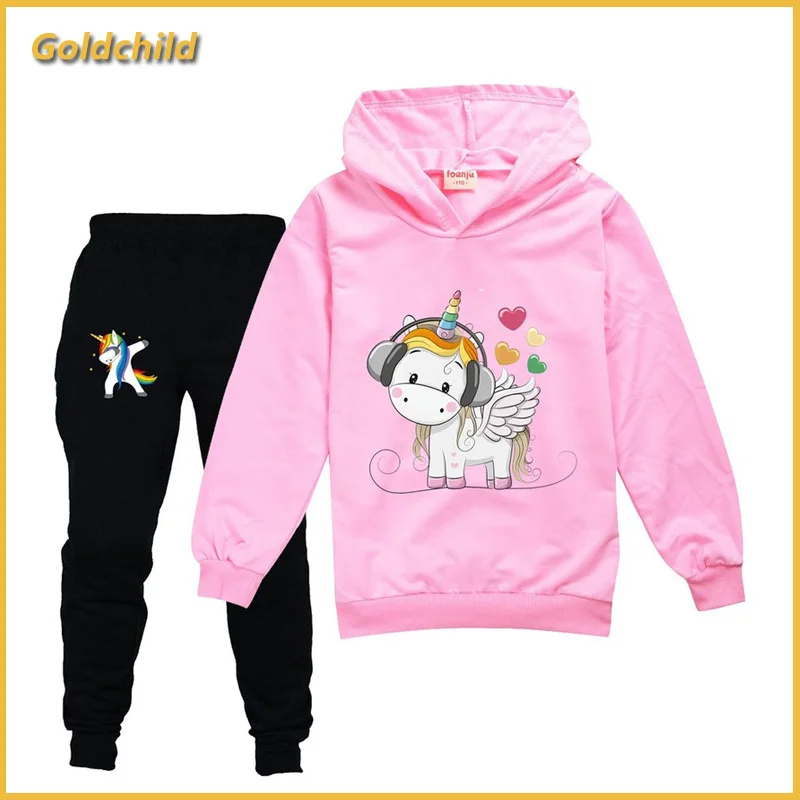 Kids Unicorn Clothes Hoodie Autumn Girls Sets New Child top grade Print Unicorn Sport Suits Girl Children Clothing Set 10 Colors
Kids Unicorn Clothes Hoodie Autumn Girls Sets New Child top grade Print Unicorn Sport Suits Girl Children Clothing Set 10 Colors