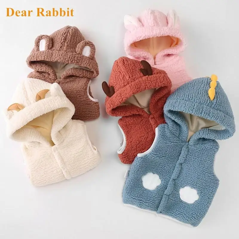 Winter clothes Baby toddler girl Boys Vests Cute Children Warm Jacket Outerwear Solid Color With Ear Hooded Sleeveless kids vest
Winter clothes Baby toddler girl Boys Vests Cute Children Warm Jacket Outerwear Solid Color With Ear Hooded Sleeveless kids vest