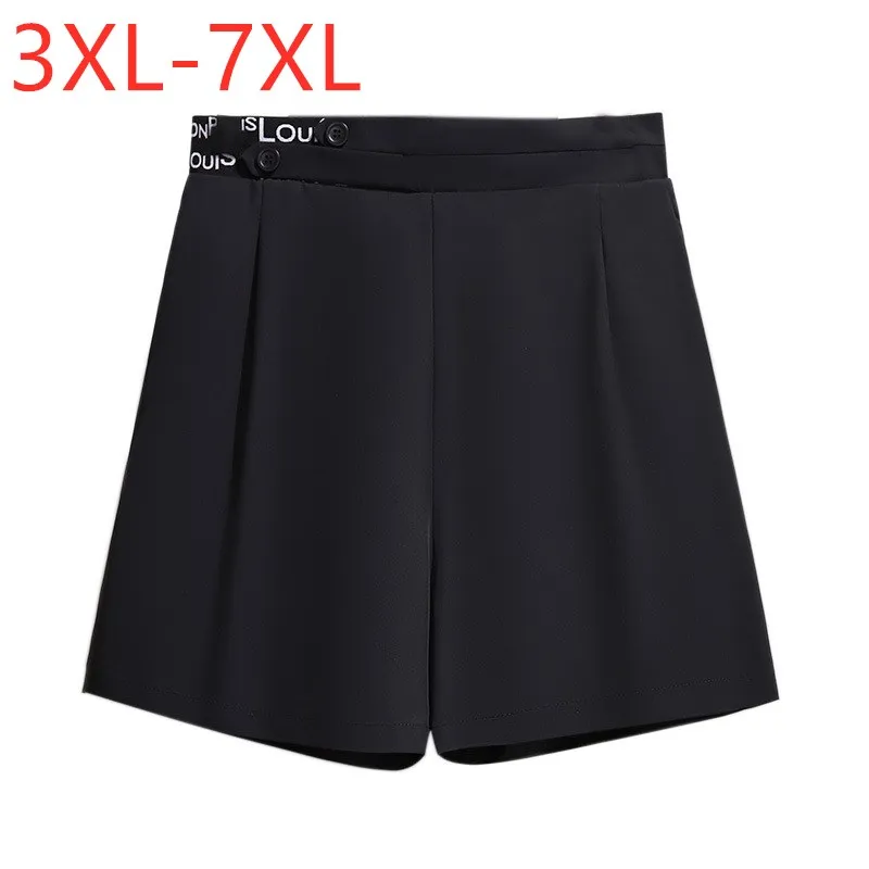 New 2023 Ladies Summer Plus Size Shorts For Women Large Loose Casual Wide Leg Black Pocket Shorts 3XL 4XL 5XL 6XL 7XL
New 2023 Ladies Summer Plus Size Shorts For Women Large Loose Casual Wide Leg Black Pocket Shorts 3XL 4XL 5XL 6XL 7XL