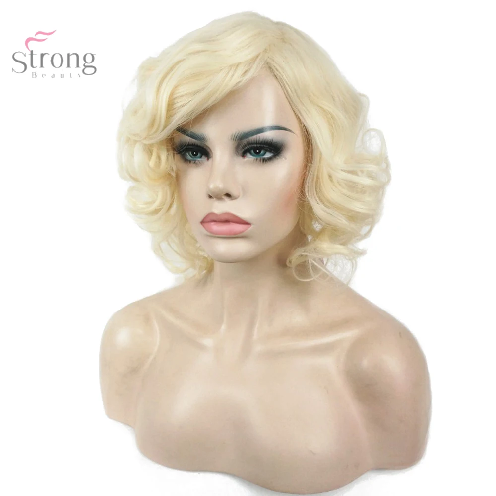 StrongBeauty женский парик, блондинка, Короткие вьющиеся волосы, синтетические парики
StrongBeauty женский парик, блондинка, Короткие вьющиеся волосы, синтетические парики