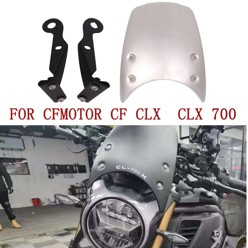For CFMOTOR CF CLX CLX 700 Motorcycle Retro Style Windshield Apply CFMOTOR CF CLX CLX 700 CL-X 700
For CFMOTOR CF CLX CLX 700 Motorcycle Retro Style Windshield Apply CFMOTOR CF CLX CLX 700 CL-X 700