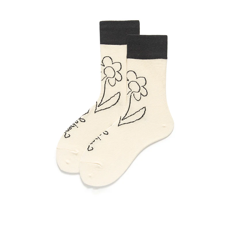 Breathable Spring Autumn Casual Socks Japanese Korean Style Cartoon Flower Women Socks Harajuku Kawaii Sports Socks
Breathable Spring Autumn Casual Socks Japanese Korean Style Cartoon Flower Women Socks Harajuku Kawaii Sports Socks