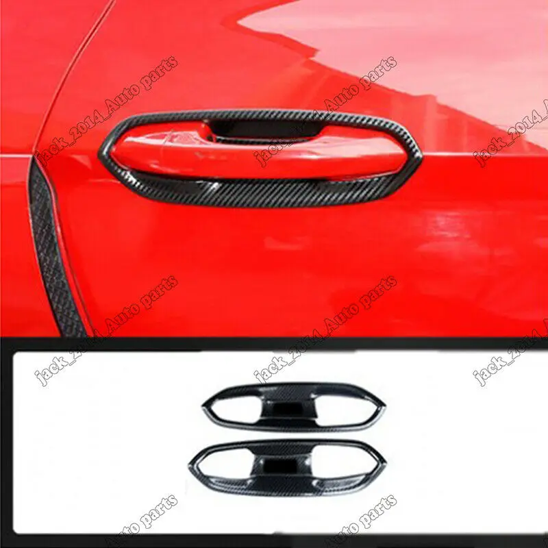 Carbon fiber Outer Car Door Handle Bowl Cup Cover Fit for Ford Mustang 2015-2019
Carbon fiber Outer Car Door Handle Bowl Cup Cover Fit for Ford Mustang 2015-2019
