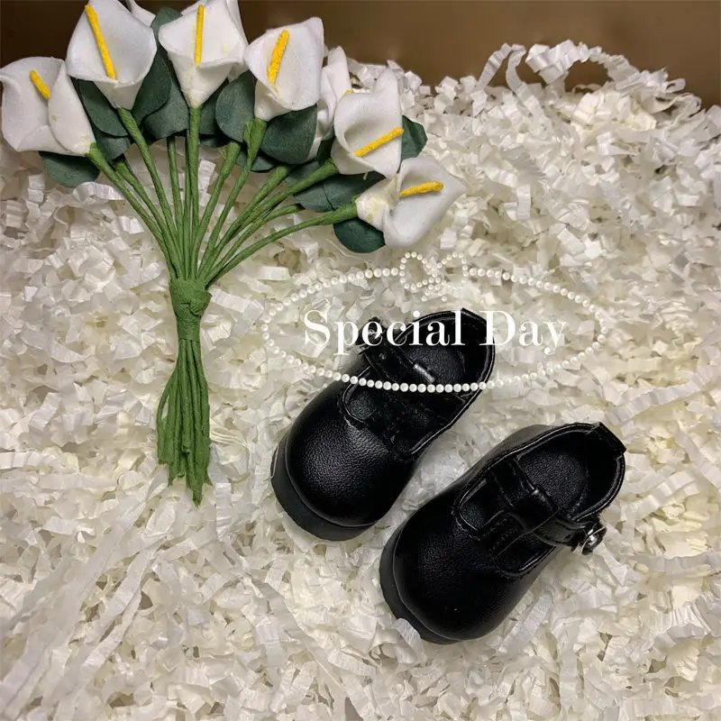 BJD doll shoes suitable for 1/6 size fashion joker casual round head black T-shoe heighten shoes platform shoes
BJD doll shoes suitable for 1/6 size fashion joker casual round head black T-shoe heighten shoes platform shoes