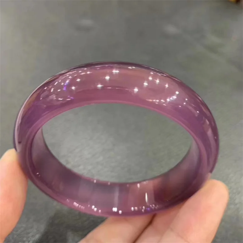 Hot selling natural hand-carve Widened version of imperial purple chalcedony Baranglet 54-62mm bracelet fashion Men Women Gifts
Hot selling natural hand-carve Widened version of imperial purple chalcedony Baranglet 54-62mm bracelet fashion Men Women Gifts