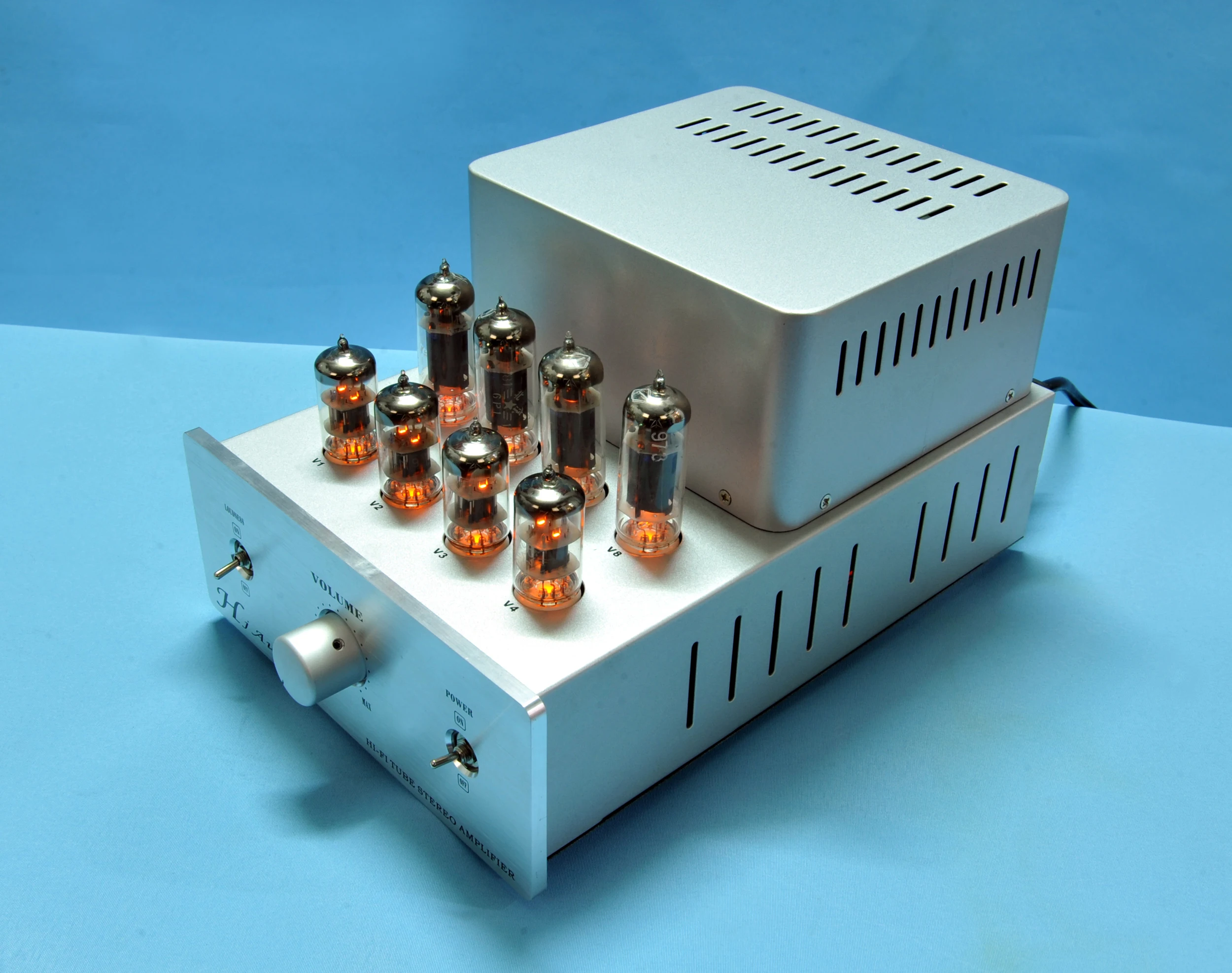 Hot sale :Latest Huaji Audio Tube amplifier amplifier ST-6P1PP 2*10W push-pull combined amplifier
Hot sale :Latest Huaji Audio Tube amplifier amplifier ST-6P1PP 2*10W push-pull combined amplifier