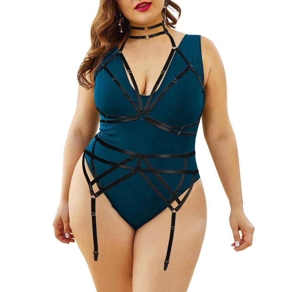 Body Strap Harness For Women Sexy Fat Plus Size Lingerie Hollow Bra Erotic Fetish Rave Outfit Wear Garter Belt Stockings Clip
Body Strap Harness For Women Sexy Fat Plus Size Lingerie Hollow Bra Erotic Fetish Rave Outfit Wear Garter Belt Stockings Clip