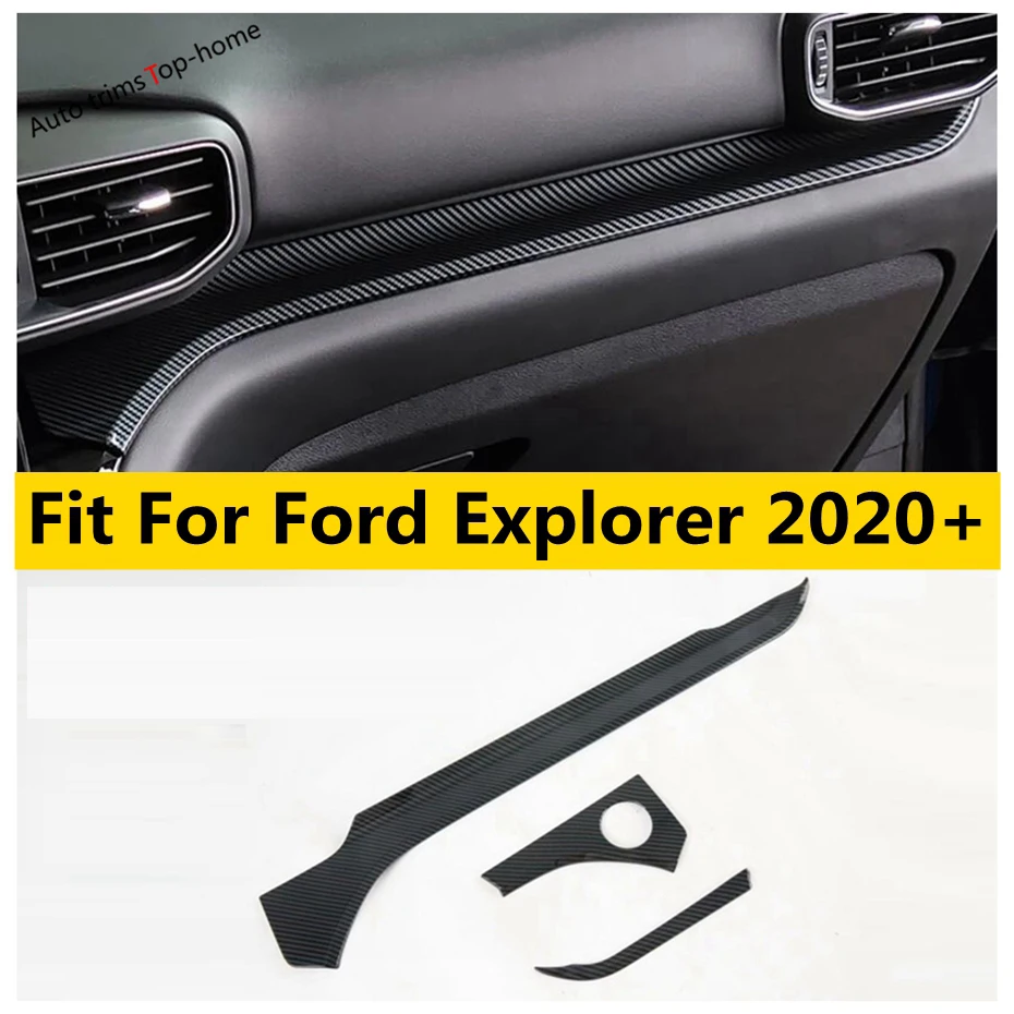 For Ford Explorer 2020 - 2022 Central Control Panel Frame Strip Decoration Cover Kit Trim Carbon Fiber Look Interior Accessories
For Ford Explorer 2020 - 2022 Central Control Panel Frame Strip Decoration Cover Kit Trim Carbon Fiber Look Interior Accessories