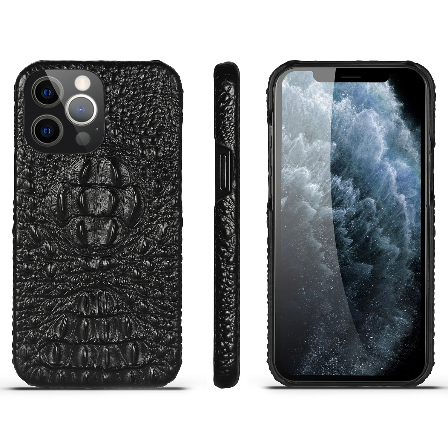Luxury 3D Crocodile Alligator Head Genuine Leather Cowhide Hard Cover Case for iPhone 15 13 Pro Max 14 Plus 6.1 6.7in
Luxury 3D Crocodile Alligator Head Genuine Leather Cowhide Hard Cover Case for iPhone 15 13 Pro Max 14 Plus 6.1 6.7in