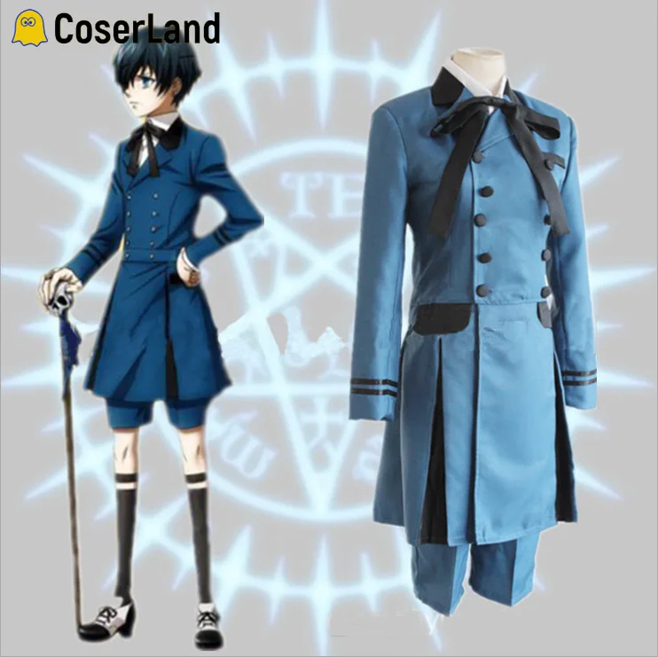 Earl Ciel Phantomhive Blue Cosplay Costume Anime Kuroshitsuji Cosplay Set Black Butler Cosplay Medieval Vintage Renaissance Wear
Earl Ciel Phantomhive Blue Cosplay Costume Anime Kuroshitsuji Cosplay Set Black Butler Cosplay Medieval Vintage Renaissance Wear