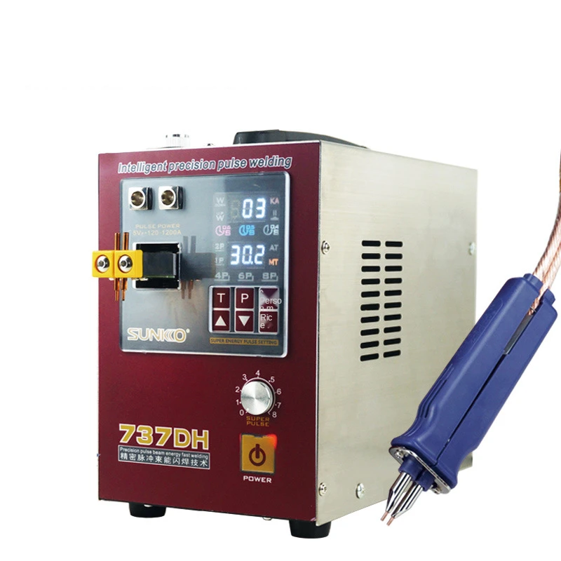737DH induction delay battery spot welding machine 18650 high power small welding machine
737DH induction delay battery spot welding machine 18650 high power small welding machine