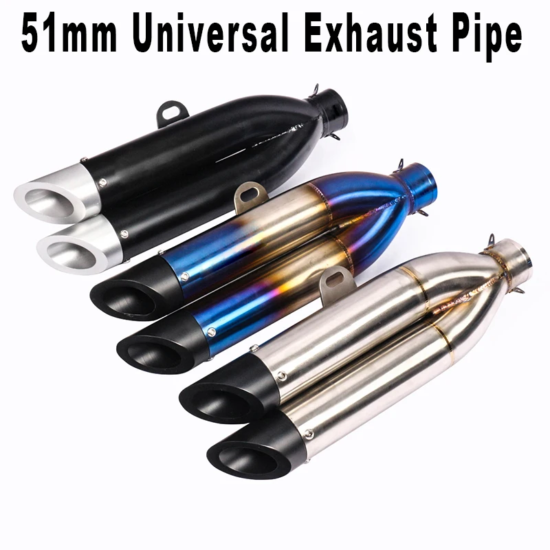 For MT09 RC390 CBR R6 51mm motorcycle Universal exhaust muffler, modified laser marking stainless steel Moto escape tail pipe
For MT09 RC390 CBR R6 51mm motorcycle Universal exhaust muffler, modified laser marking stainless steel Moto escape tail pipe