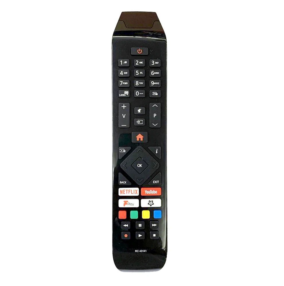 Новый RC43141 для Hitachi TV 24HB21T65U 32HB26T61UA 43HB26T72U 43HK25T74U пульт дистанционного управления с кнопками Netflix Youtube Fplay
Новый RC43141 для Hitachi TV 24HB21T65U 32HB26T61UA 43HB26T72U 43HK25T74U пульт дистанционного управления с кнопками Netflix Youtube Fplay