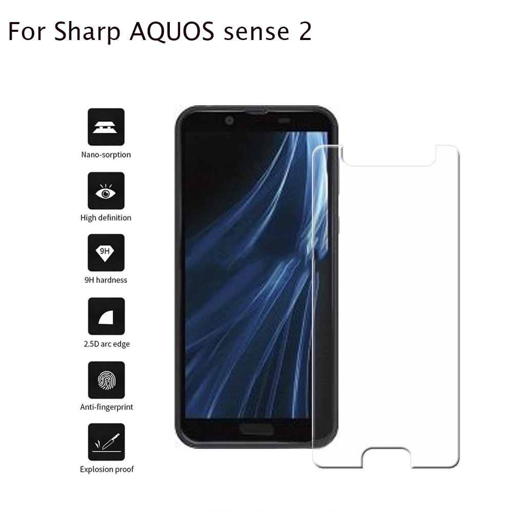 Закаленное стекло для Sharp AQUOS sense2 SHV43, Защита экрана для AQUOS sense 2 Hard 9H
Закаленное стекло для Sharp AQUOS sense2 SHV43, Защита экрана для AQUOS sense 2 Hard 9H