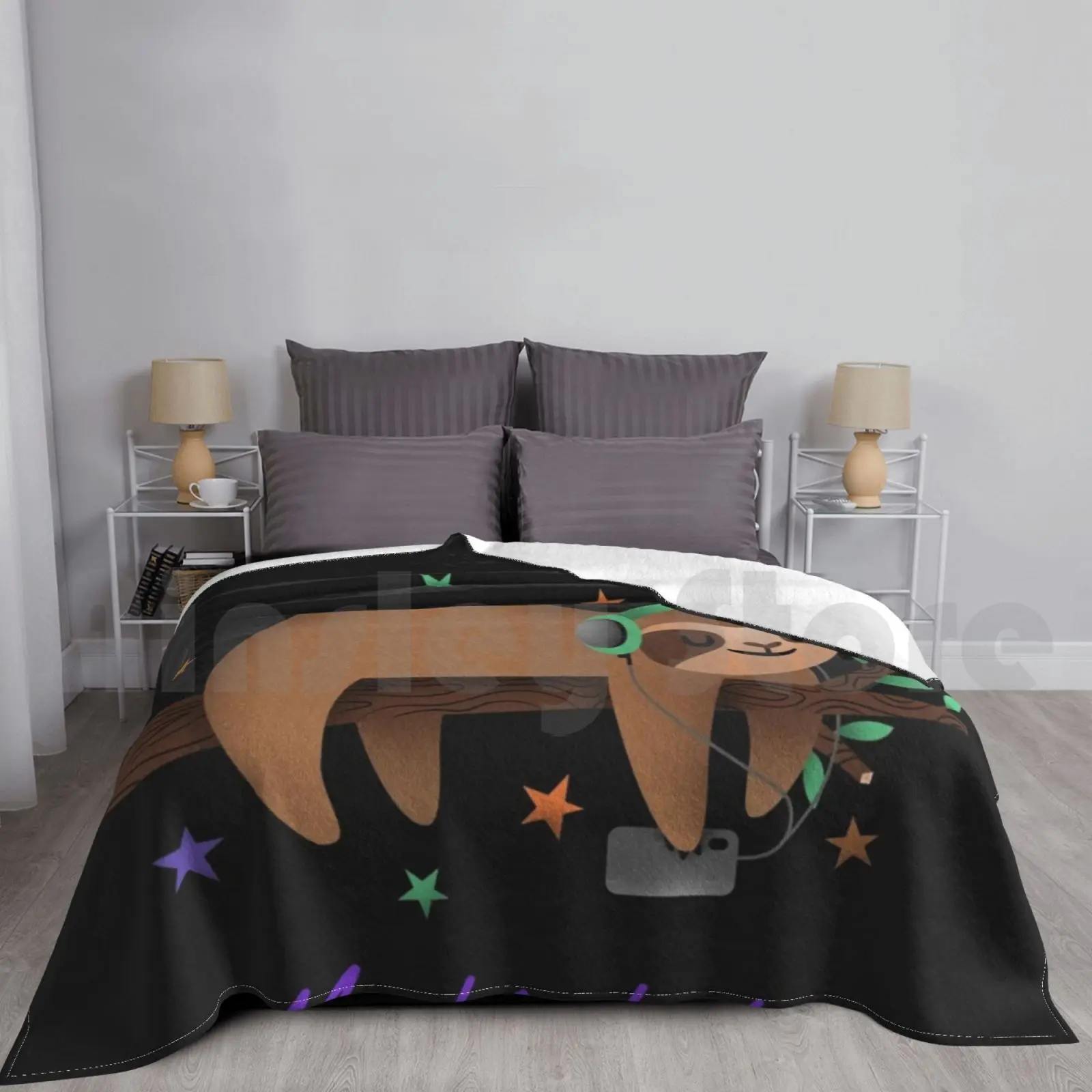 My Kind Of Me-Time Blanket For Sofa Bed Travel Sloth Sleep Band Relax Music Player Listening Headphones
My Kind Of Me-Time Blanket For Sofa Bed Travel Sloth Sleep Band Relax Music Player Listening Headphones