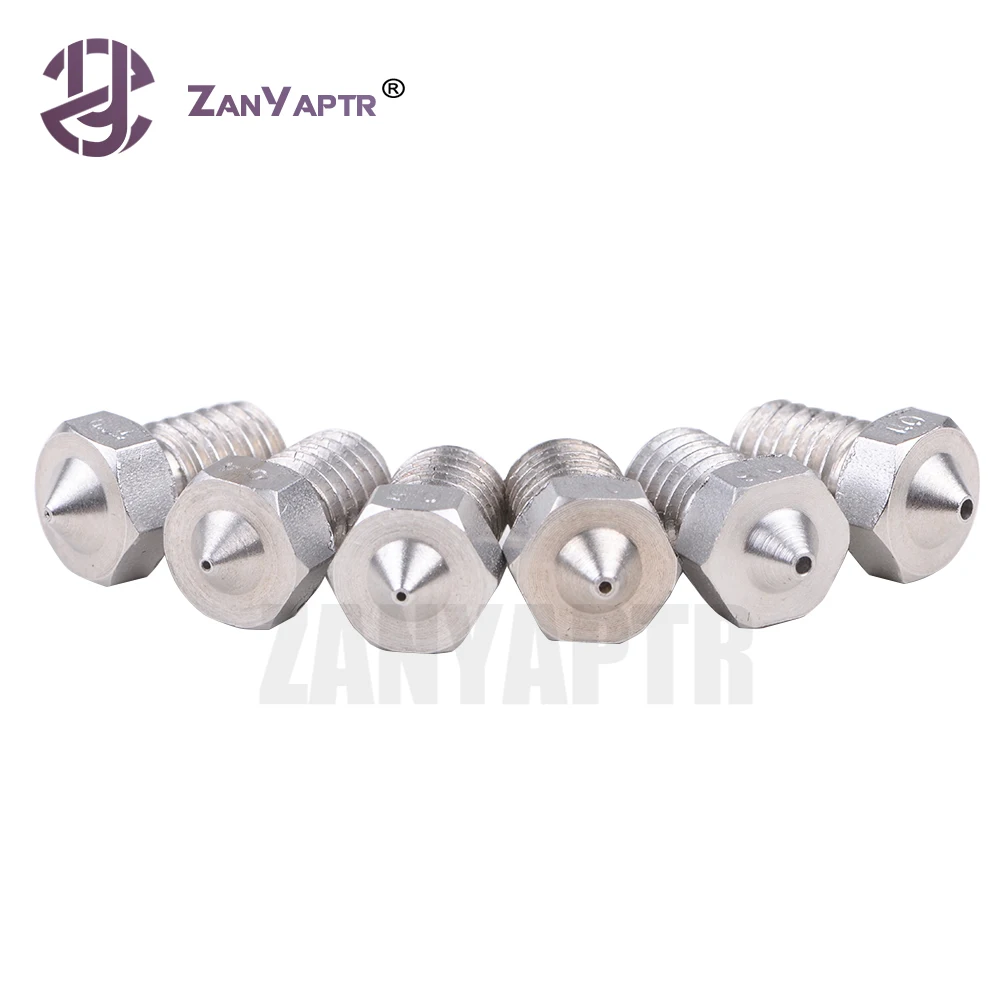 1Pc 3D Printer J-Head Extruder Stainless Steel Nozzle 0.25/0.4/0.5/0.6/0.8/1.0 For 1.75mm 3mm Filament E3D V6 & V5
1Pc 3D Printer J-Head Extruder Stainless Steel Nozzle 0.25/0.4/0.5/0.6/0.8/1.0 For 1.75mm 3mm Filament E3D V6 & V5