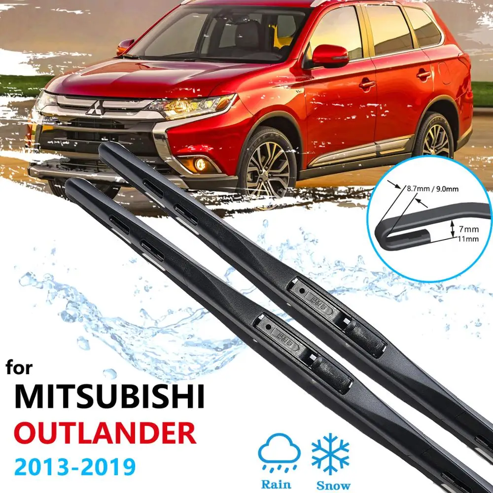 Car Wiper Blade for Mitsubishi Outlander 2013 2014 2015 2016 2017 2018 2019 3rd Gen Windscreen Windshield Wipers Car Accessories
Car Wiper Blade for Mitsubishi Outlander 2013 2014 2015 2016 2017 2018 2019 3rd Gen Windscreen Windshield Wipers Car Accessories