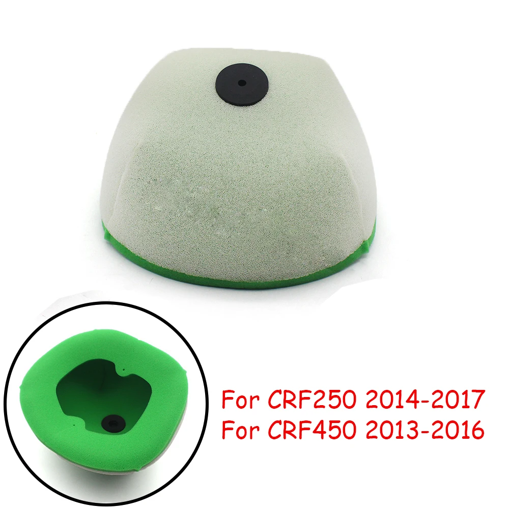 Motorcycle High Flow Air Intake Filter Sponge Air Filter Foam Cleaner For Honda CRF250 2014-2017 CRF450 2013-2016 CRF 250 450
Motorcycle High Flow Air Intake Filter Sponge Air Filter Foam Cleaner For Honda CRF250 2014-2017 CRF450 2013-2016 CRF 250 450