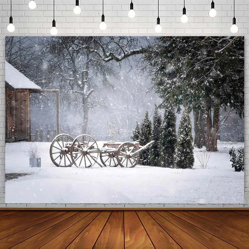 Christmas Backdrops Tree Winter Bokeh Snow Wood Cart House Kid Subject Photography Background Photo Studio Decor Props Photozone
Christmas Backdrops Tree Winter Bokeh Snow Wood Cart House Kid Subject Photography Background Photo Studio Decor Props Photozone