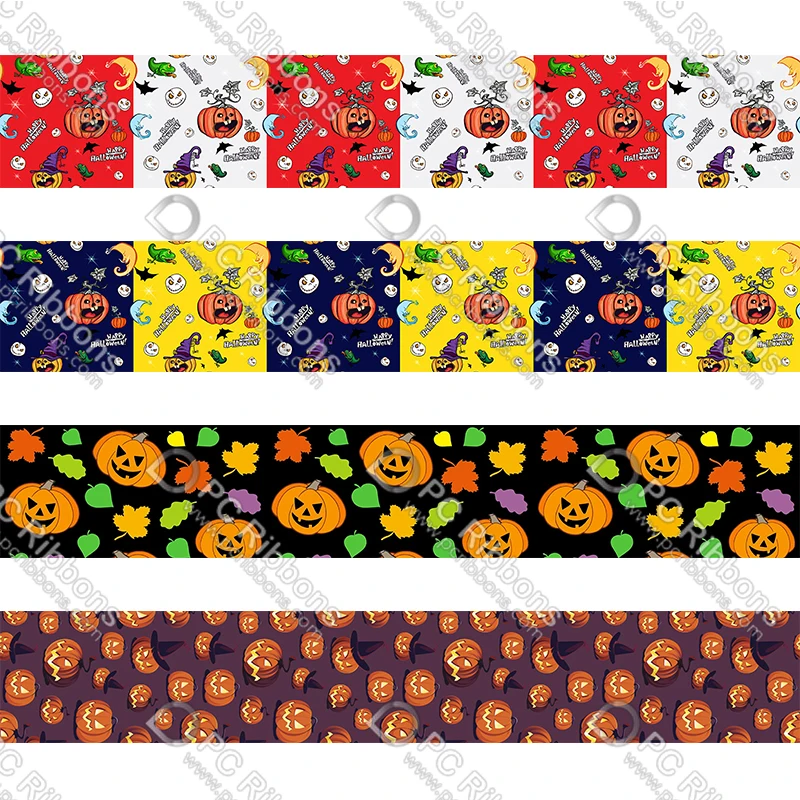 Custom pumpkin Halloween printed grosgrain& foe DIY handmade materials Halloween wedding gift wrap tape ribbons 50 yards
Custom pumpkin Halloween printed grosgrain& foe DIY handmade materials Halloween wedding gift wrap tape ribbons 50 yards