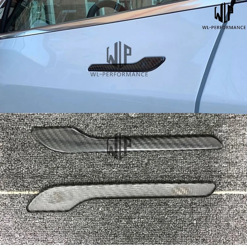 High Quality Dry Carbon Fiber Car Door Handle Accessories Car Body Kit for Tesla 3 Car Styling
High Quality Dry Carbon Fiber Car Door Handle Accessories Car Body Kit for Tesla 3 Car Styling