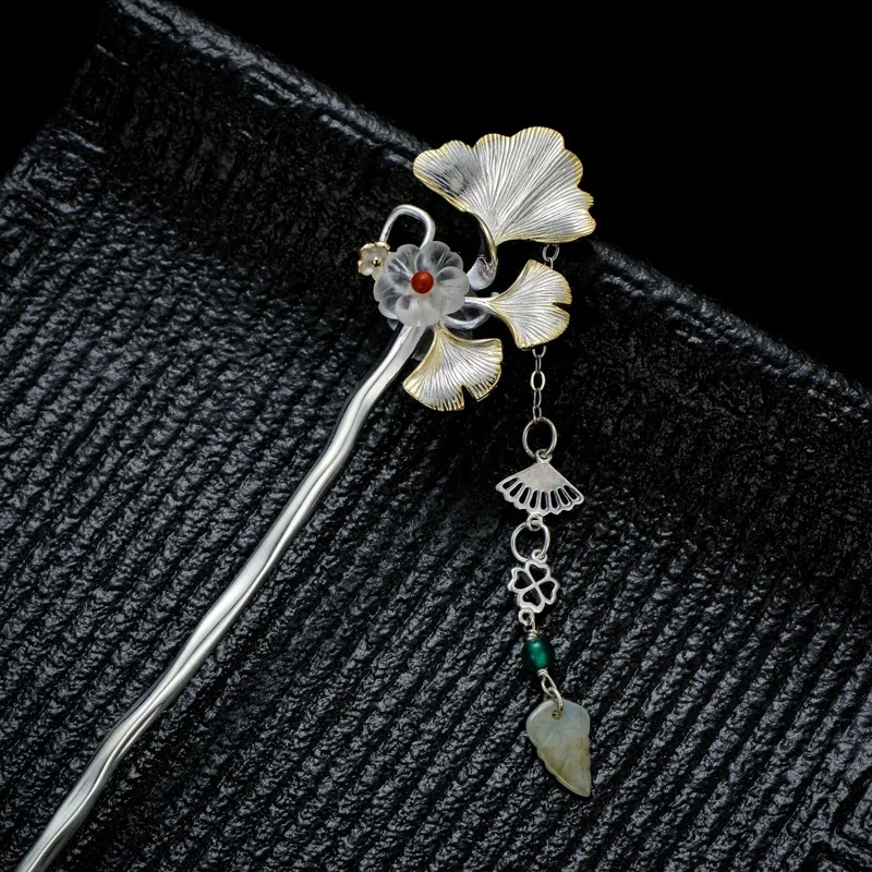 Серебряные 925 палочки для волос, женские Кристальные цветы, китайская гинкго билоба, женственная бахрома, традиционный стиль, украшение для невесты
Серебряные 925 палочки для волос, женские Кристальные цветы, китайская гинкго билоба, женственная бахрома, традиционный стиль, украшение для невесты