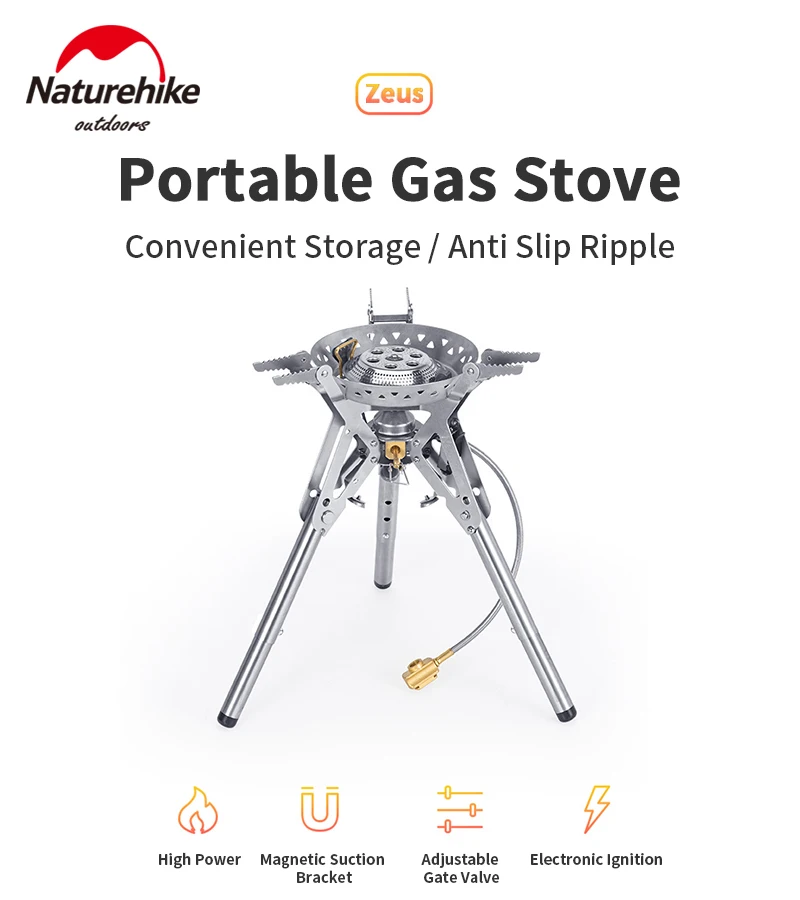 Naturehike Outdoor Portable Gas Stove 3300w High Firepower Adjustable Stainless Steel Stove Camping Picnic Cooking Equipment
Naturehike Outdoor Portable Gas Stove 3300w High Firepower Adjustable Stainless Steel Stove Camping Picnic Cooking Equipment