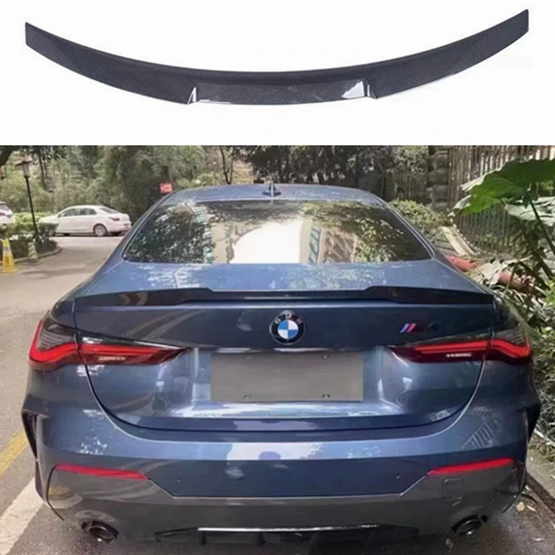 M4 style For BMW 4 Series G22 430i 2doors 2020 2021+ car trunk Real carbon fiber bright black FRP spoiler lip
M4 style For BMW 4 Series G22 430i 2doors 2020 2021+ car trunk Real carbon fiber bright black FRP spoiler lip
