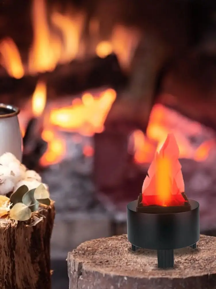 3D Artificial Flame Lamp, Mini Fake Fire Lamp Realistic Flame Stage Effect Light For Christmas New Year Club Decorative Campfire
3D Artificial Flame Lamp, Mini Fake Fire Lamp Realistic Flame Stage Effect Light For Christmas New Year Club Decorative Campfire