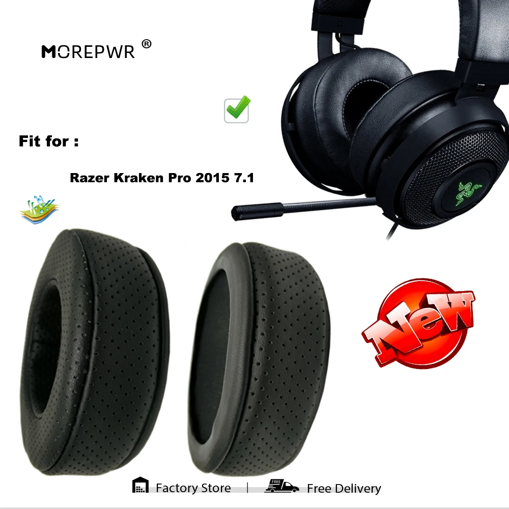 Morepwr новые обновленные Сменные амбушюры для Razer Kraken Pro 2015 7,1, детали гарнитуры, Кожаная подушка, бархатные амбушюры, гарнитура
Morepwr новые обновленные Сменные амбушюры для Razer Kraken Pro 2015 7,1, детали гарнитуры, Кожаная подушка, бархатные амбушюры, гарнитура