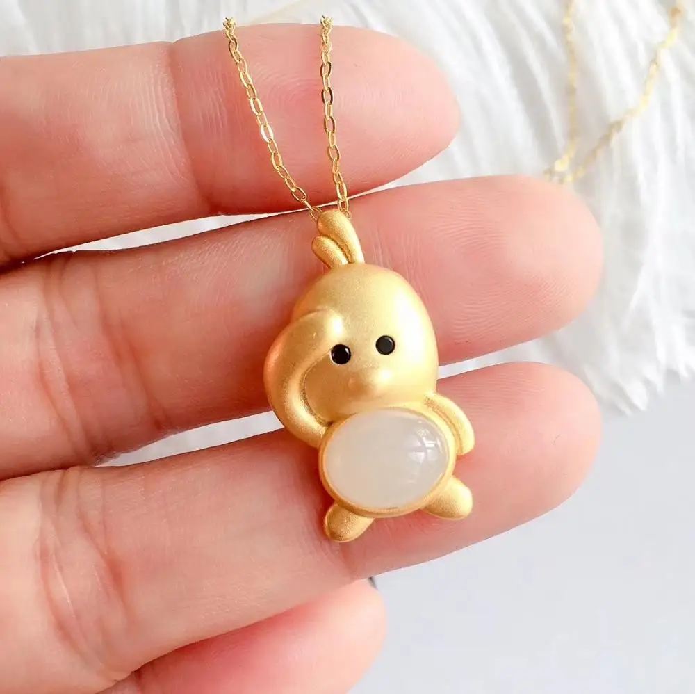 KJJEAXCMY fine jewelry natural white jade 925 sterling silver new women's pendant necklace support test popular lovely
KJJEAXCMY fine jewelry natural white jade 925 sterling silver new women's pendant necklace support test popular lovely