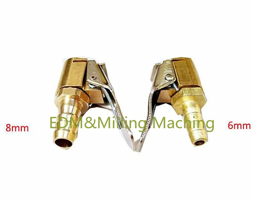 1PC CNC Brass 6mm 8mm Car Tyre Inflator Valve Connector Air Chuck Tire Clip Lock-on For Milling;Lathe;Edm;Spark Machine
1PC CNC Brass 6mm 8mm Car Tyre Inflator Valve Connector Air Chuck Tire Clip Lock-on For Milling;Lathe;Edm;Spark Machine