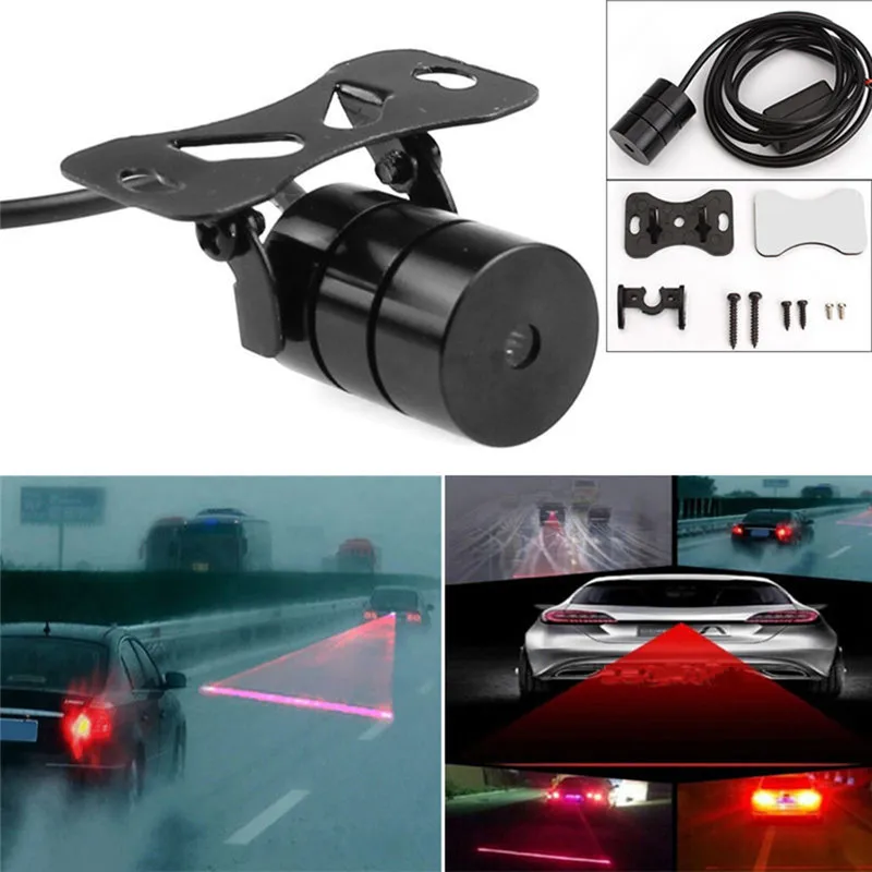 Red Line Anti Collision Rear-end Laser Tail Fog Light Car Brake Parking Lamp Rearing Warning Light Auto Styling
Red Line Anti Collision Rear-end Laser Tail Fog Light Car Brake Parking Lamp Rearing Warning Light Auto Styling