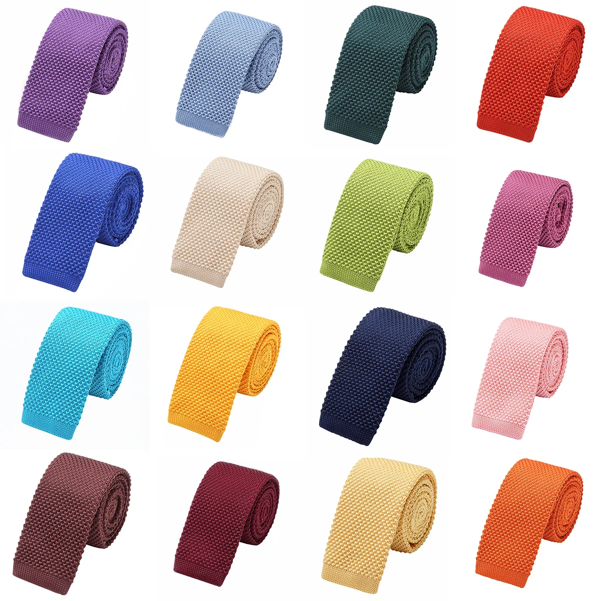 GUSLESON Brand New Fashion Mens Knitted Solid colourful Men Tie Slim Designer Cravate Narrow Skinny Neckties For Men Neckwear
GUSLESON Brand New Fashion Mens Knitted Solid colourful Men Tie Slim Designer Cravate Narrow Skinny Neckties For Men Neckwear