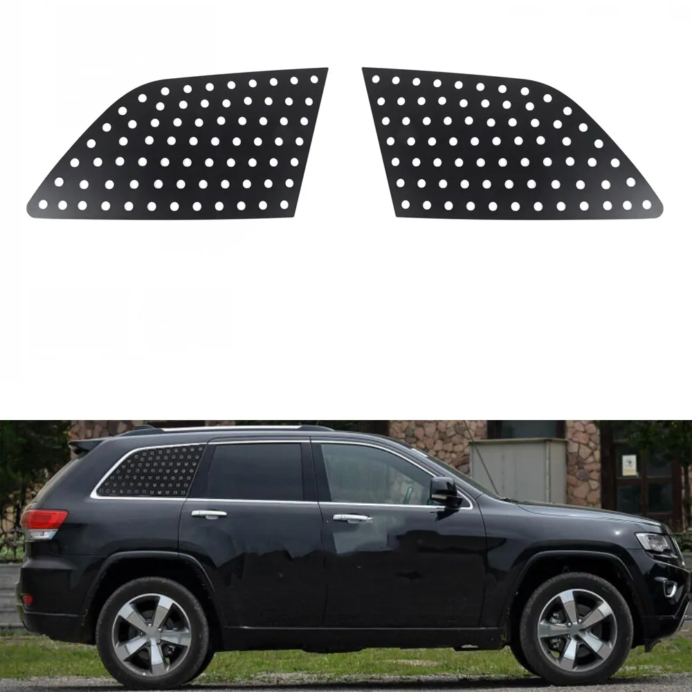 New Car-styling For Jeep Grand Cherokee 2011 Up Car Rear Triangle Window Decoration Cover Trim Aluminum Alloy Auto Accessories 
New Car-styling For Jeep Grand Cherokee 2011 Up Car Rear Triangle Window Decoration Cover Trim Aluminum Alloy Auto Accessories