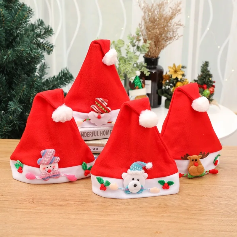2021 Lucky Plush Christmas red Hat Santa Claus Snowman Elk Festive Party Supplies Children Cap New Year Gifts Decor 1Pcs
2021 Lucky Plush Christmas red Hat Santa Claus Snowman Elk Festive Party Supplies Children Cap New Year Gifts Decor 1Pcs