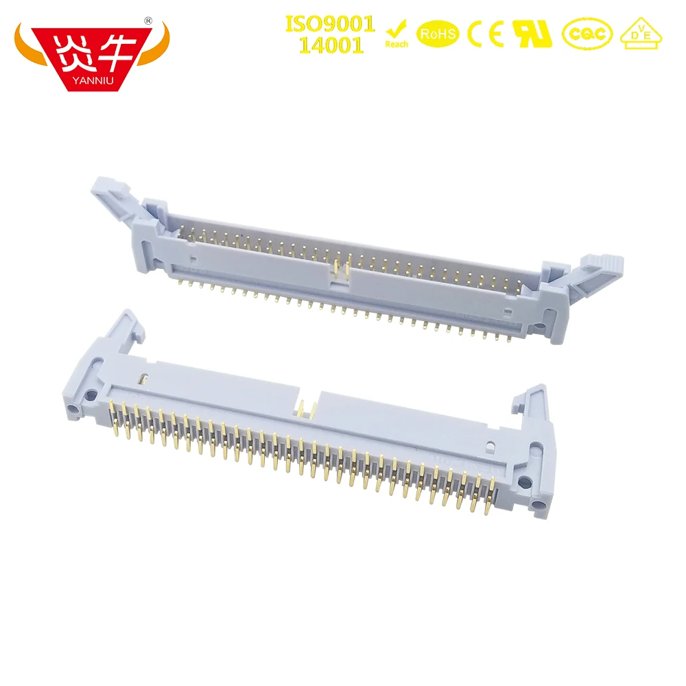 50Pcs DC2 60P 2*30P DOUBLE ROW SMT SMD IDC SOCKET BOX 2.54mm PITCH EJECTOR HEADER STRAIGHT CONTACT GOLD-PLATED 3U UL94V-0
50Pcs DC2 60P 2*30P DOUBLE ROW SMT SMD IDC SOCKET BOX 2.54mm PITCH EJECTOR HEADER STRAIGHT CONTACT GOLD-PLATED 3U UL94V-0