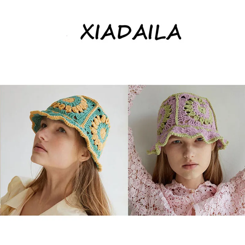 New Panama 2021 fashion brand sun hats pure cotton Winter hat foldable sun Cap Hollow Crochet Knitting multicolor Bucket hat
New Panama 2021 fashion brand sun hats pure cotton Winter hat foldable sun Cap Hollow Crochet Knitting multicolor Bucket hat