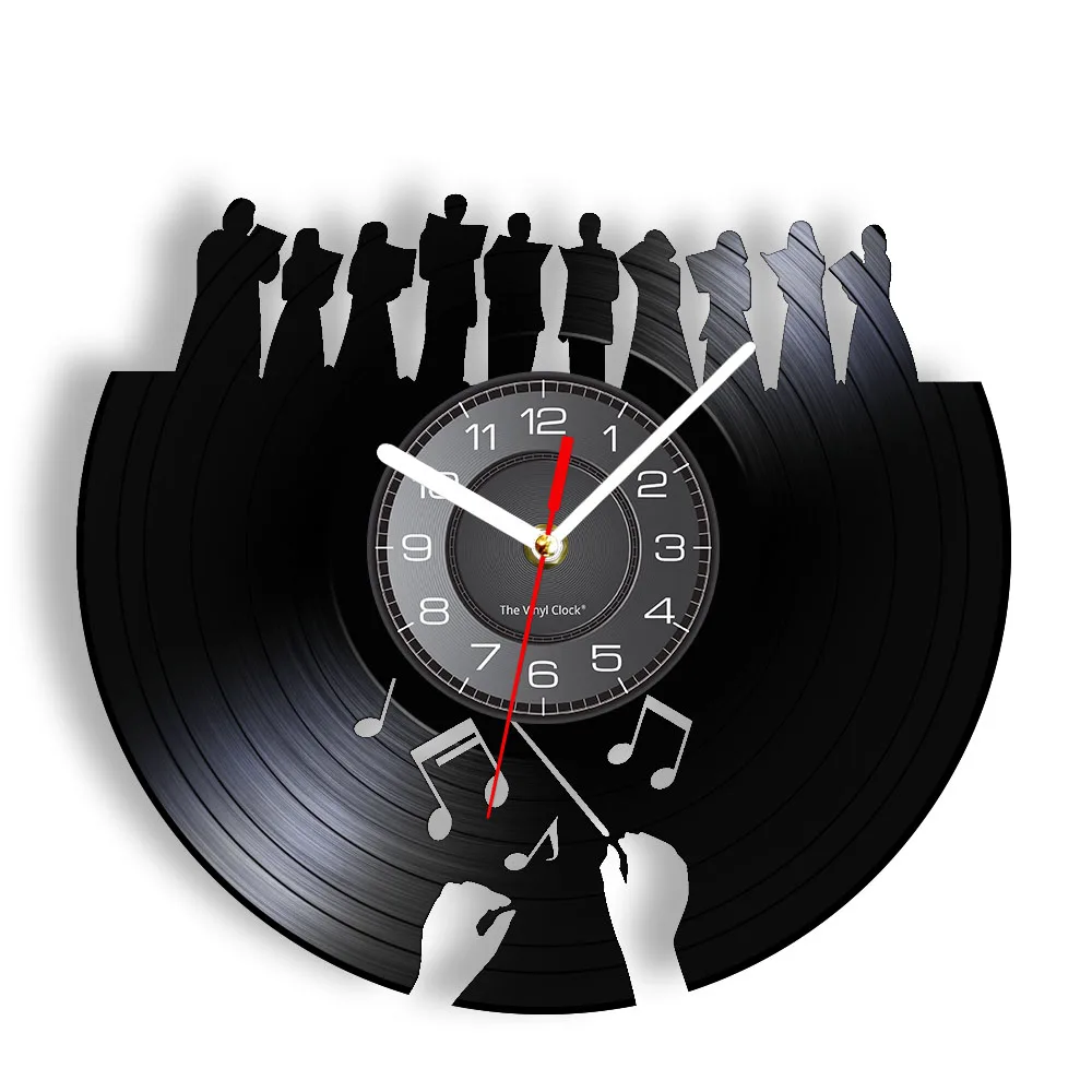 Musician Choir Band Conductor Vinyl Music Record Wall Clock Vinyl Disk Crafts Home Decor Vinyl Album Clock Band Director Gift
Musician Choir Band Conductor Vinyl Music Record Wall Clock Vinyl Disk Crafts Home Decor Vinyl Album Clock Band Director Gift