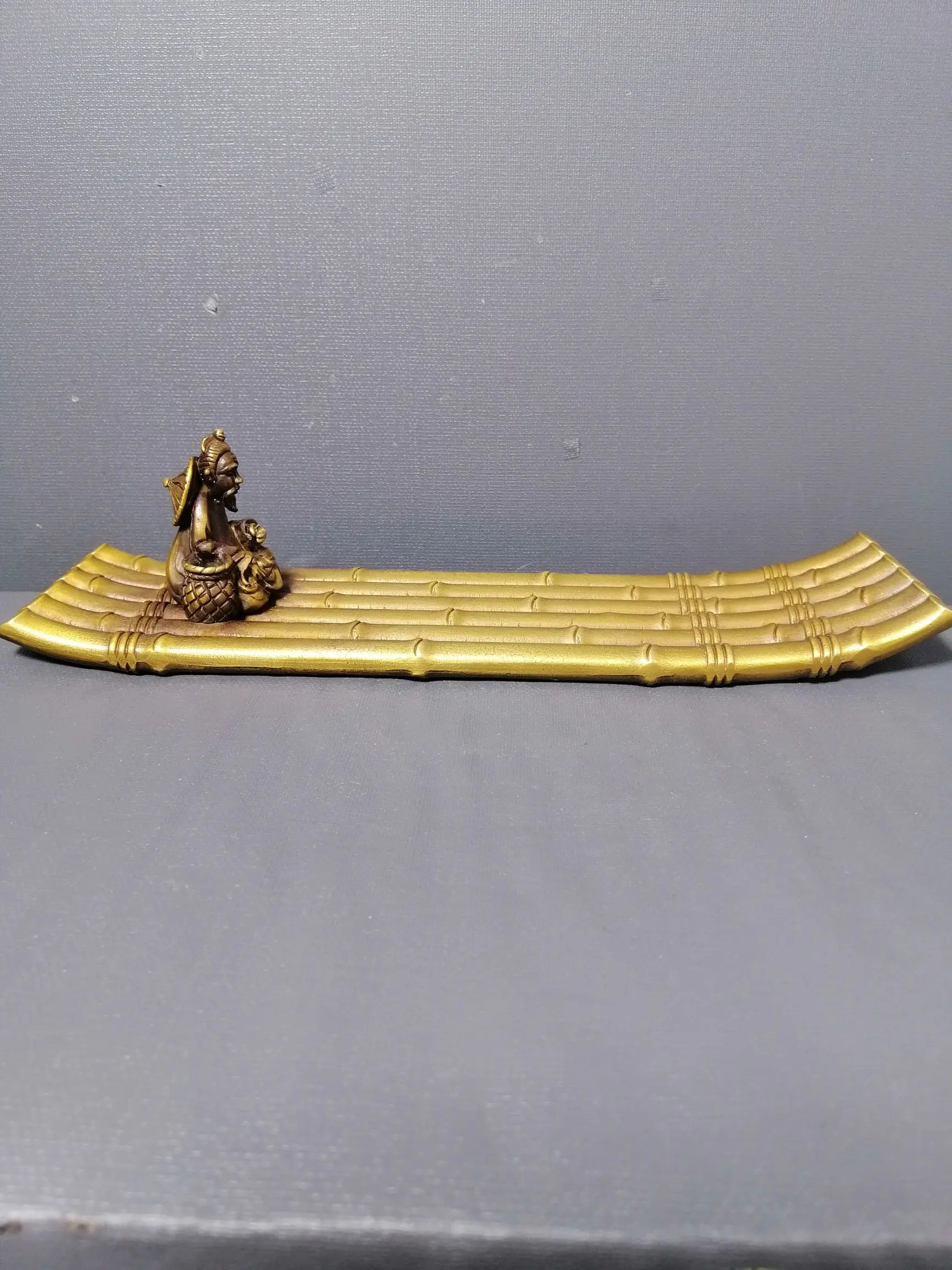 Pure copper artistic conception Jiang Taigong fishing ornaments, Helping the cause of wealth
Pure copper artistic conception Jiang Taigong fishing ornaments, Helping the cause of wealth