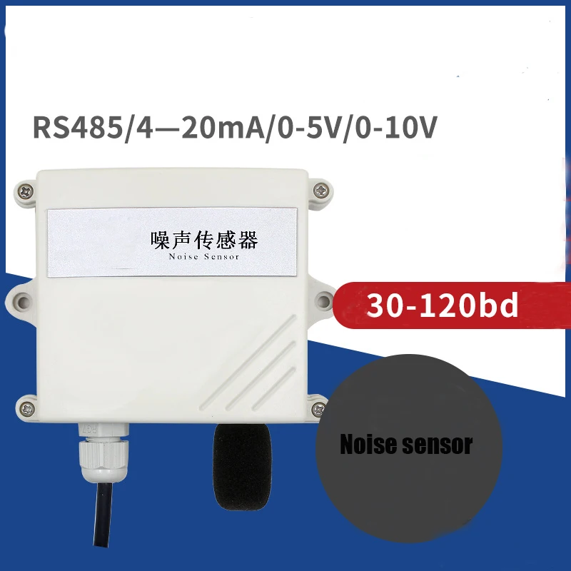 Промышленный датчик шума Rs485 4-20MA 30-120DB RTU, водонепроницаемый шумоподавляющий датчик высокой точности
Промышленный датчик шума Rs485 4-20MA 30-120DB RTU, водонепроницаемый шумоподавляющий датчик высокой точности