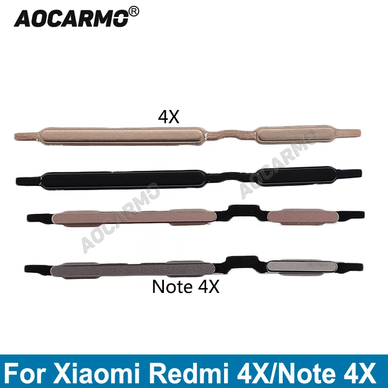 Aocarmo Volume Power ON OFF Volume Up Down Side Button Key For Xiaomi Redmi Note 4X 4x Replacement Part
Aocarmo Volume Power ON OFF Volume Up Down Side Button Key For Xiaomi Redmi Note 4X 4x Replacement Part