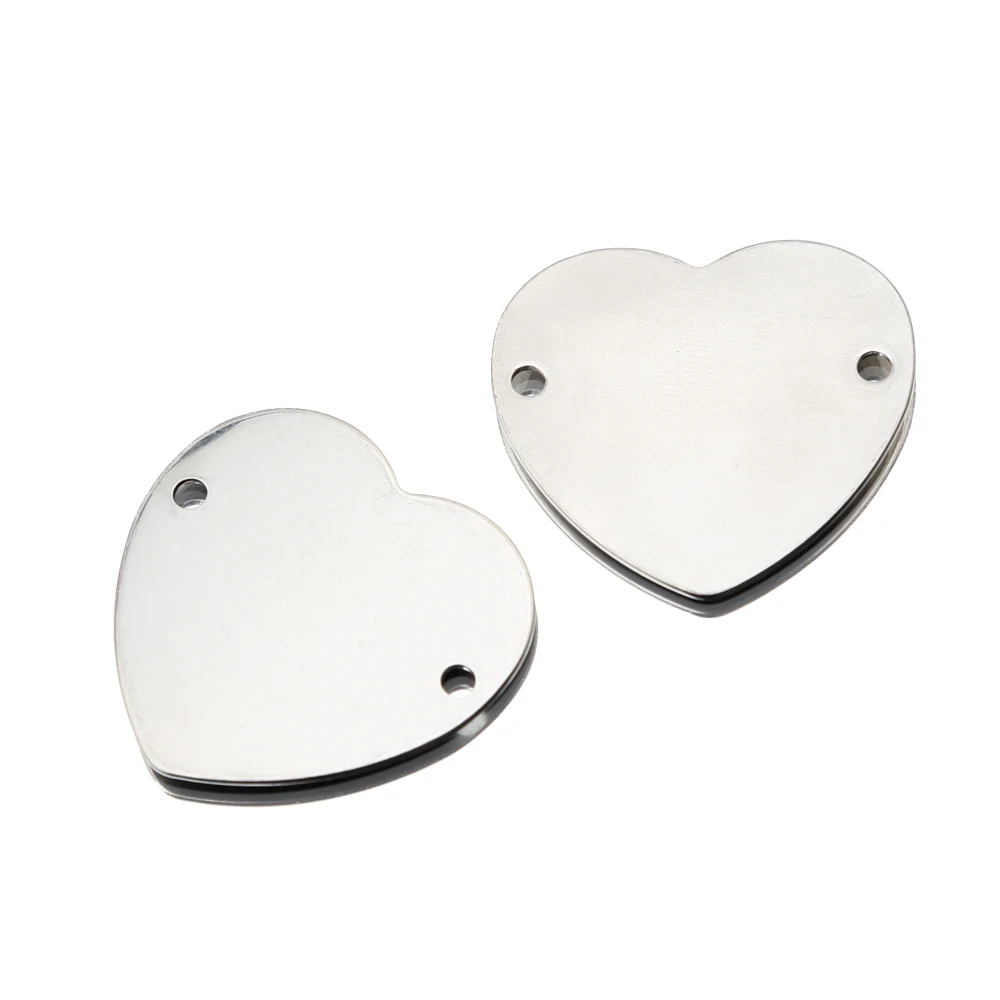5Pcs Stainless Steel Heart Stampings Blank Connectors Pendant Tags Accessories Diy For Bracelet Chains Necklace Jewelry Making
5Pcs Stainless Steel Heart Stampings Blank Connectors Pendant Tags Accessories Diy For Bracelet Chains Necklace Jewelry Making